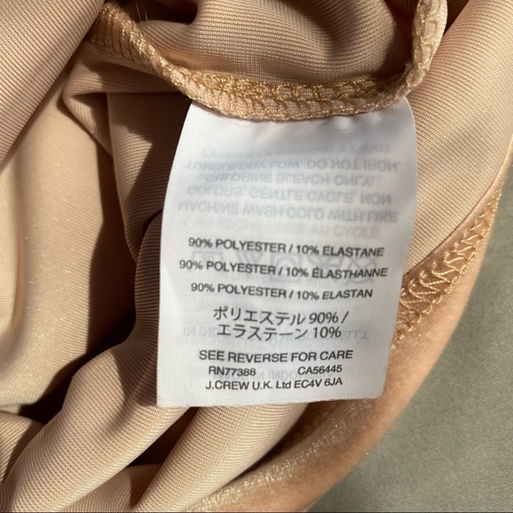 Madewell Velvet Mock Turtle Neck Top - Picture 5 of 6